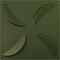 Ekena Millwork 19 5/8in. W x 19 5/8in. H Pinwheel EnduraWall Decorative 3D Wall Panel Covers 2.67 Sq. Ft. WP20X20PIGCG - alternate 1